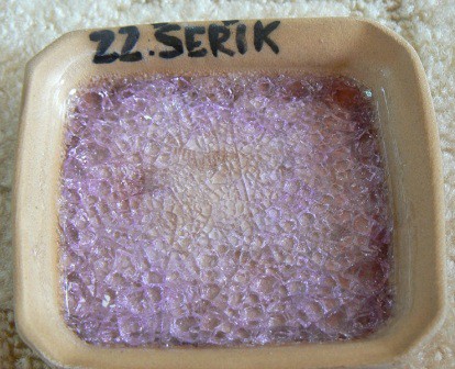 Orgovánová priehľadná č.22